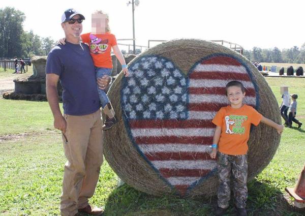 Colt Gray, right, is seen with his father Colin Gray in an undated family photo posted to Facebook.